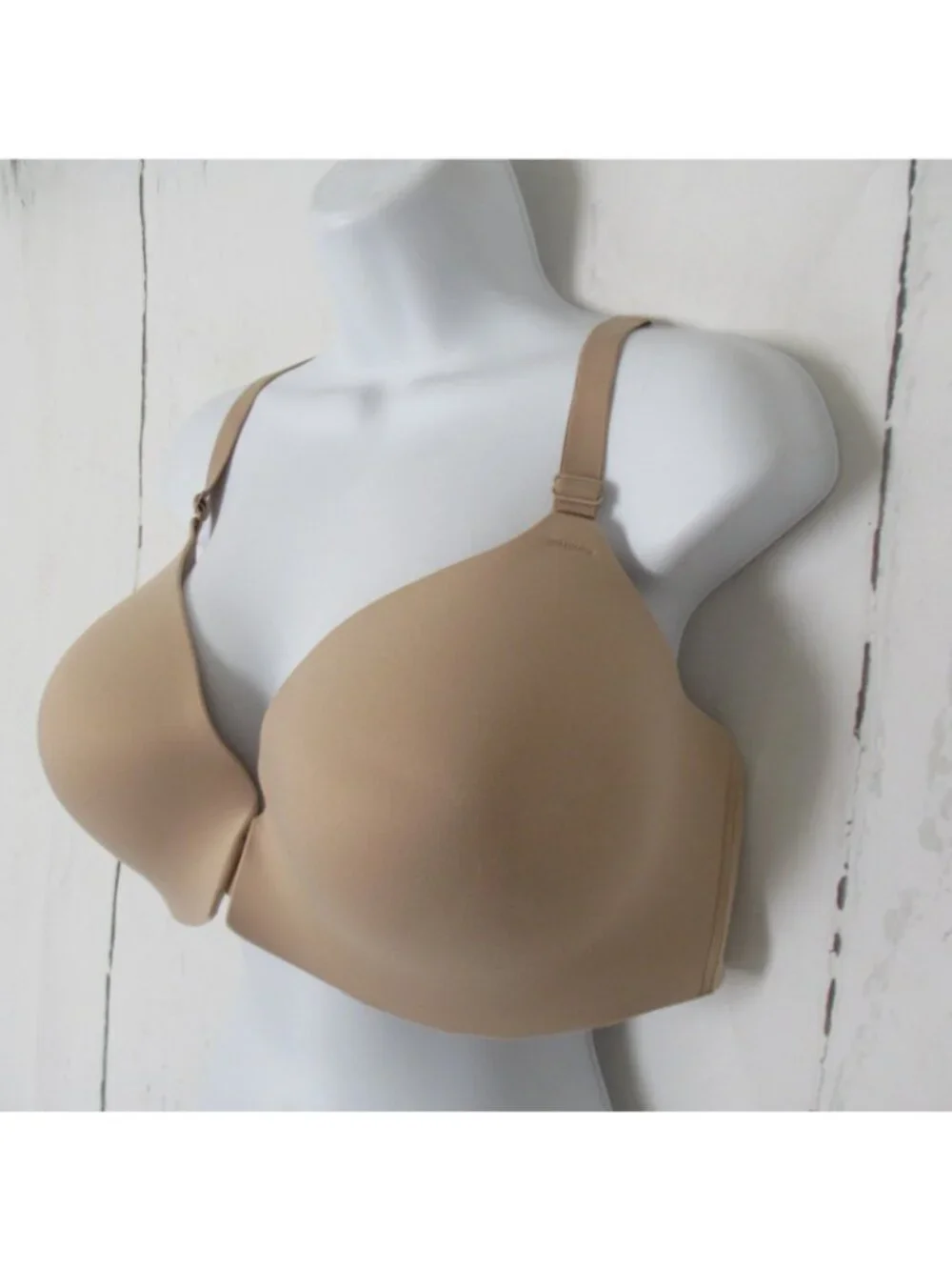 Soma Bra‎ 40DD Beige Tan Enbliss Front Closure Racerback Underwire